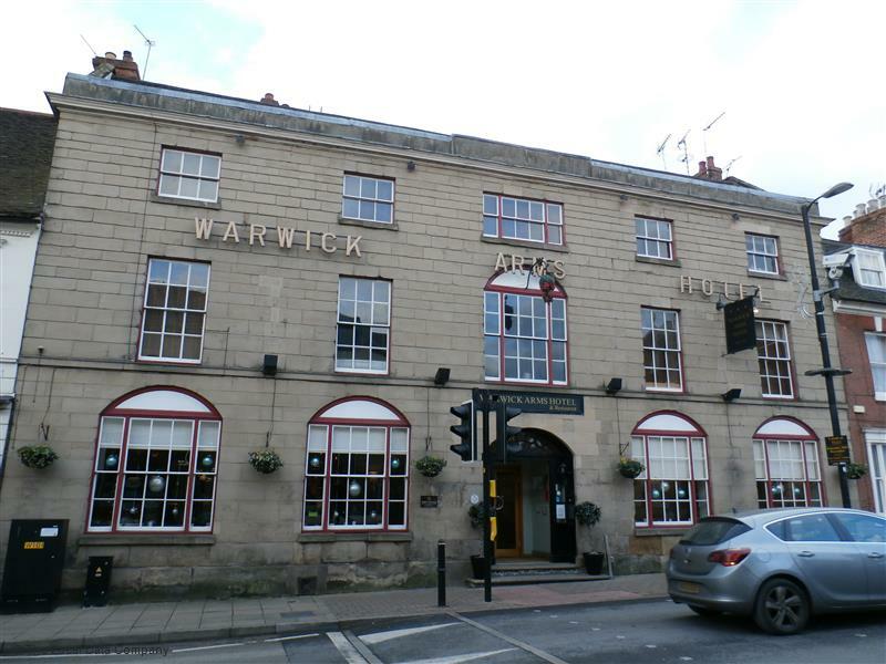 The Warwick Arms Hotel Buitenkant foto